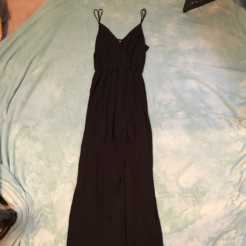 Long black dress!